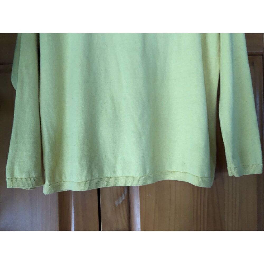 J.CREW Womens Long Sleeve Cotton-Wool Blend Teddie Sweater SZ PL - Picture 5 of 11